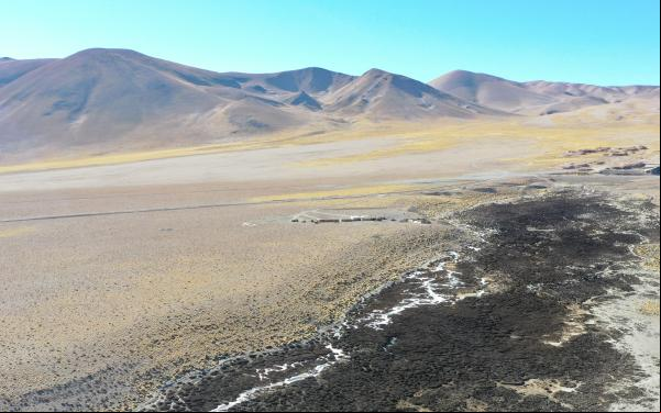 Paisaje de Antofagasta de la Sierra, Argentina.